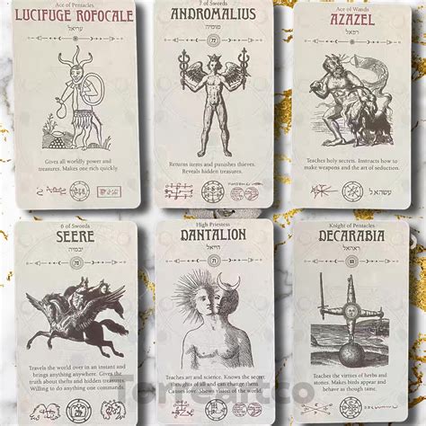 Occult tarot deck